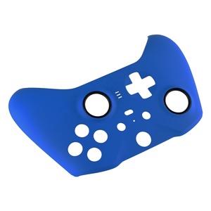 Blue Soft Touch <b>Grip</b> Front Housing Shell & Accent Rings Replacement Faceplate Cover for Xbox One Elite <b>Controller</b> Series 2 - Product Image 3