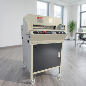 Guillotine électrique automatique de qualité industrielle Kaijie, coupe-papier de 460 mm, épaisseur de coupe de 60 mm, haute efficacité, faible taux de défaillance, robuste - Product Image 1
