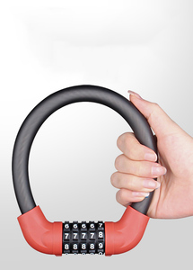 Venta caliente antirrobo combinación de 5 dígitos bicicleta bloqueo ciclismo Cable contraseña cadena - Product Image 3