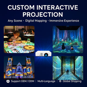 Proiettore Laser Interattivo 4K su Misura per Proiezione Interattiva a Pavimento nel Retail Esperienziale per il Storytelling di Marchi di Lusso - Product Image 6