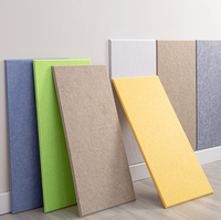 Panneaux muraux acoustiques modernes avec isolation phonique, revêtement en tissu pour des intérieurs élégants de bureaux, salons et salles de sport