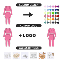 Ensemble de ballet pour filles avec ourlet festonné, haut court à manches longues, jupe et leggings, couleur personnalisable, vêtements pour enfants en gros