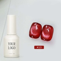 Vernis à ongles gel 5 en 1 effet œil de chat, sans base ni top coat, UV Soak Off, faible MOQ usine, vente en gros personnalisée