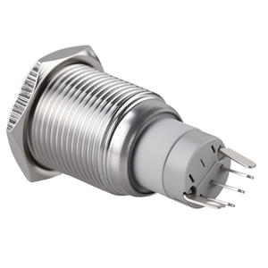 16mm <b>Push</b> Button Switch 1NO 1NC Configuration For Versatile Circuit Control With <b>Latching</b> ON OFF Feature - Product Image 4