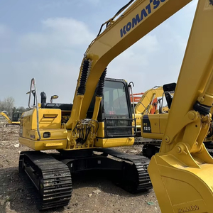 Excavatrice Komatsu PC120 d'occasion certifiée CE, type chenilles robustes, idéale pour les travaux de construction à petite échelle, à vendre - Product Image 2