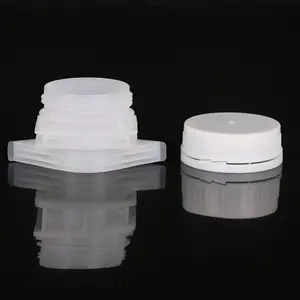 large diameter 40mm plastic spout with cap for 5L or large capacity pouch