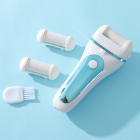 Lime à pieds sans fil en quartz, rechargeable, pour éliminer les callosités, douce, puissante, confortable, pour une utilisation quotidienne et facile en voyage