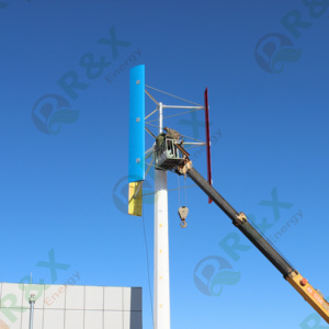 H Type 1KW 3KW 5KW 10KW Vertical Axis Wind <b>Generator</b> 48V to 220V for Home Use RX-HV Series 2kw Vertical Axis Wind RX-HV - Product Image 2
