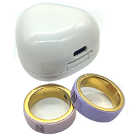 Anneaux intelligents NFC miniatures personnalisables, étanches, en PVC et céramique, avec puces Ntag213 et Ntag215, suivi de la santé et du sommeil