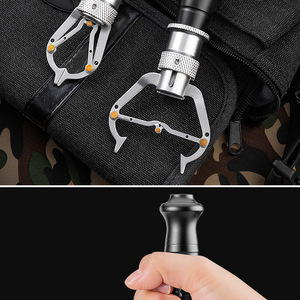 Pince en acier inoxydable de type T, dispositif de capture de poissons, pince de contrôle des poissons, pince à pêche avec échelles et règle, pince pour attraper les poissons - Product Image 6