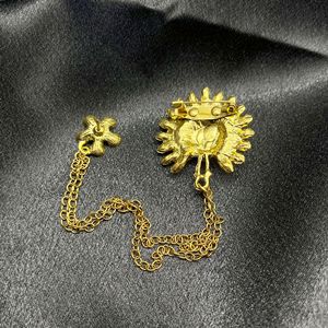 Broche Retro de Aleación de Zinc con Borla de Pavo Real, Accesorio de Moda para Mujer, Regalo - Product Image 4