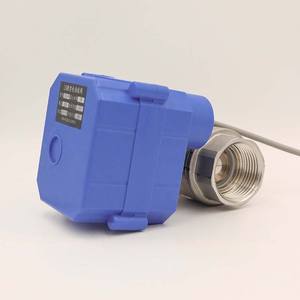 Vanne à bille électrique miniature en cuivre, couple élevé, DN25, acier inoxydable 304, actionneur pneumatique 24V/220V, bidirectionnel pour l'eau, OEM - Product Image 5