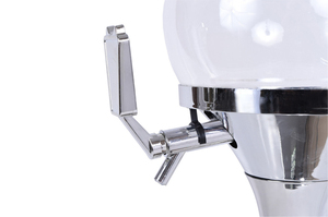 Dispensador de Vino Esférico de 3.5L, Dispensador de <span class=keywords><strong>Cerveza</strong></span> de Lujo con Recubrimiento Electrolítico Plateado - Product Image 3