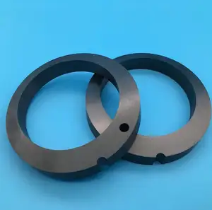 Anello in ceramica al nitruro di silicio nero resistente alla pressione del produttore personalizzato