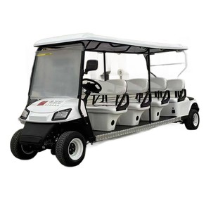 Voiturette de golf électrique 4 places fabriquée en Chine, véhicule utilitaire pour usage agricole, prix abordable - Product Image 2