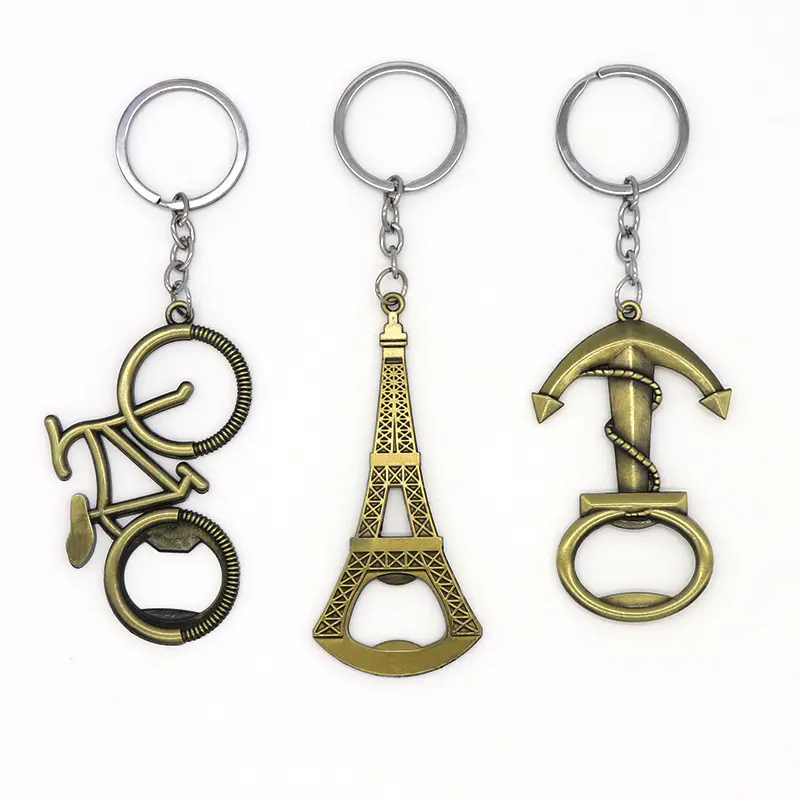 T1630 Hot selling bottle opener keychain tour gift pendant men's and women's car backpack pendant