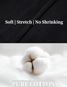 Men's Casual Fall Winter Striped Pullover Sweater Cotton for <strong>Polo</strong> with Turtle <strong>Neck</strong> 1/4 Zip Closure Sweatshirts <strong>Jumpers</strong> - Product Image 6