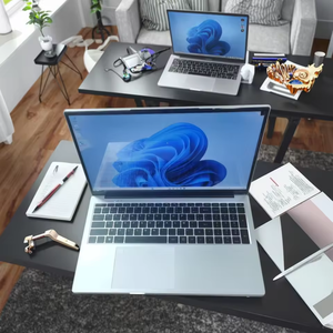 Новый бизнес-ноутбук для студентов с процессором Intel i7-1060NG7, 15,6 дюйма, твердотельным накопителем, опционально с несколькими скоростными режимами, прямые продажи с завода, дешево - Product Image 1