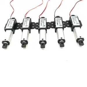 12 V elektrischer mikro-linearer Aktuator mini wasserdichte Bewegung für Sofa Roboter Fernsehtisch Schrank Fensteröffner Lift