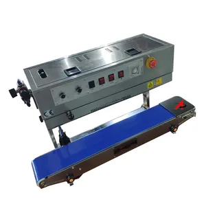 Mesin penyegel pita terus menerus otomatis dengan mesin penyegel vakum cetak tinta