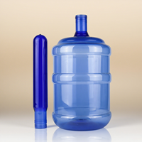 Échantillon gratuit 700G 750G 55mm col 19L 20L plastique PET 5 gallons bouteille préforme 19 litres 20 litres 5 gallons bouteille d'eau PET préforme