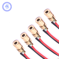 Mini Laser rouge à points, 3v, 5v, 5mw, 650nm, unité Diode