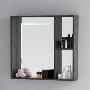 Mueble <span class=keywords><strong>de</strong></span> Baño Blanco <span class=keywords><strong>de</strong></span> Diseño Moderno, <span class=keywords><strong>de</strong></span> Alta Calidad, con Encimera Impermeable, Espejo y Lavabo Resistentes al <span class=keywords><strong>Agua</strong></span>, <span class=keywords><strong>Precio</strong></span> Competitivo - Product Image 2