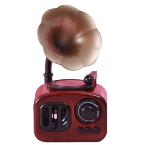 Yu Mo Retro Gramophone <b>Music</b> <b>Box</b> Wind-up Classical Style Decor Gift For Home Photography Prop - Product Image 5