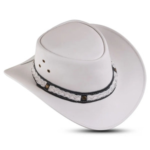 Handmade <b>Western</b> Cowboy Unisex <b>Hat</b> Stylish Leather <b>Western</b> Cowboy <b>Hat</b>-Modern Country Fashion Casual Cowboy <b>Hat</b> For Outdoor - Product Image 5