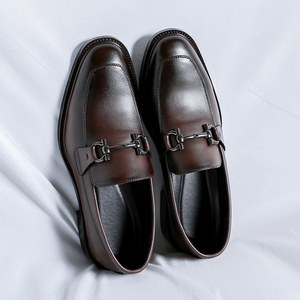 <b>White</b> Lightweight Breathable Hand Made <b>Loafers</b> <b>Men's</b> Cow Shoes Brown <b>Men</b> <b>Loafer</b> Shoes - Product Image 4