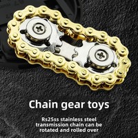Pignons Volant Moteur Bout des Doigts Gyro Chaînes Métal Jouets Anti Stress Fidgets Spinner Popite Antistress Spinner Simple Dimmer Bicycle