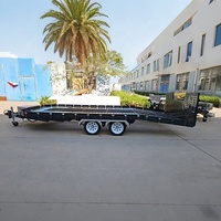 Remorque à plateau inclinable multi-usages tout-terrain ATV/UTV/moto/jet ski/yacht/camping-car/voiture/camping