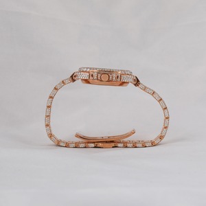 Montre en diamant Moissanite personnalisée Hip Hop de luxe pour hommes avec cadran personnalisé et montre en diamant au design unique - Product Image 2