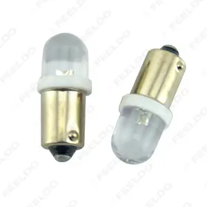 AC/DC 6.3V Ba9s T4W Led Pinball ampuller buzlu Lens ile renkli 6V tilt makinesi Led ampuller KD030