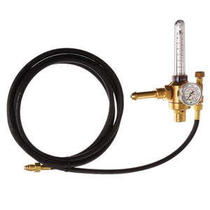 Régulateur de soudage Argon CO2 MIG TIG avec manomètre et tuyau CGA320 0-15 SCFH pour soudage au gaz - Product Image 2