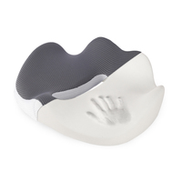 Coussin de Siège Orthopédique en Mousse à Mémoire de Forme Antidérapant pour Bureau, Conception Fauteuil, Housse Amovible Ergonomique, pour le Soulagement des Douleurs Cervicales