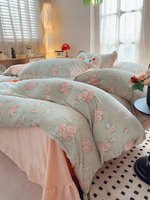Textiles de maison et d'hôtel, dessin animé, 100% coton, écologiques, draps-housses, draps plats, housse de couette, couvre-lit, King/Super King, chambre à coucher française