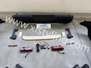 Kit de carrosserie G500 de <span class=keywords><strong>pare</strong></span>-chocs <span class=keywords><strong>avant</strong></span> arrière de voiture de <span class=keywords><strong>prix</strong></span> usine W463 2000-2018 <span class=keywords><strong>changement</strong></span> à W464 2019 + calandre noire pour Mercedes BENZ - Product Image 5