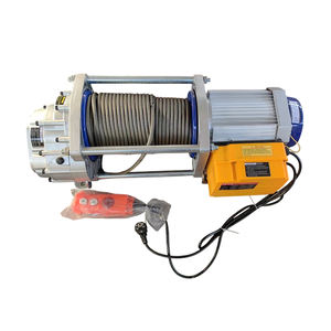 <span class=keywords><strong>Treuil</strong></span> électrique miniature 220 V à prix abordable, petit <span class=keywords><strong>treuil</strong></span> à câble en alliage d'aluminium de 2,5 tonnes 3T avec vitesse rapide - Product Image 4