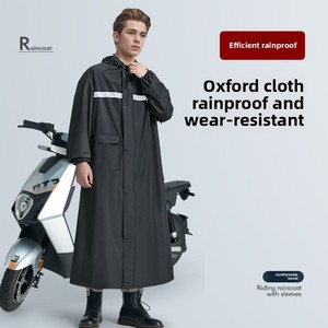 Vente en gros Voiture électrique Batterie Voiture <span class=keywords><strong>Mackintosh</strong></span> pour Poncho Étanche Monobloc Adulte Moto Vélo Housse de Pluie pour Voyage - Product Image 4