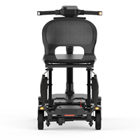 Scooter télécommandé pliable entièrement automatique, scooter de mobilité intelligent 4 roues pour adultes, voyage tout-terrain