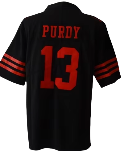 13 Brock Purdy Black