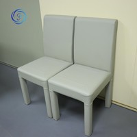 Ensemble complet de chaises et tables en mousse nano ignifuge de qualité B1, anti-collision, pour salle d'inspection disciplinaire