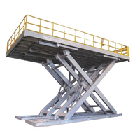 Table élévatrice à ciseaux hydraulique fixe personnalisée DAAILIFT, capacité de charge 1000 kg-2000 kg, certifiée ISO CE, hauteur 6 m, électrique