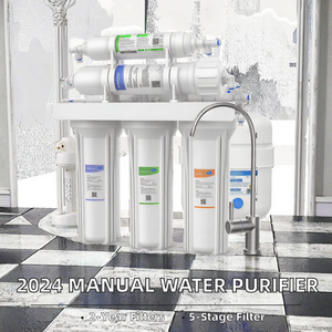 Nouveau Purificateur d'Eau Domestique Tesran UF à Ultrafiltration 100 GPD <span class=keywords><strong>en</strong></span> Acier Inoxydable, à Poser ou Sous Évier, 5 Étapes (3+3) – Vente Chaude 2026 - Product Image 3
