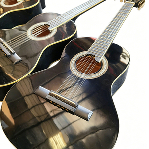 <span class=keywords><strong>Guitarra</strong></span> Acústica de 10 Cuerdas con Tapa de Tilo de 21 Trastes, Tono Suave, Resonancia Natural, Sonido Claro, <span class=keywords><strong>Guitarra</strong></span> Folk Duradera para Estudiantes - Product Image 3