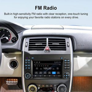 <span class=keywords><strong>Autoradio</strong></span> sans fil CarPlay Linux 7 pouces pour Mercedes Sprinter Viano Vito VW Crafter, démarrage rapide, radio FM, mains libres - Product Image 3