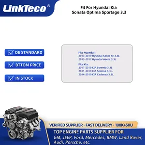 Kit de bielles de vilebrequin moteur et roulement mian et roulement de bielle pour Hyundai Santa Fe Azera Kia Sedona Sorento 3.3