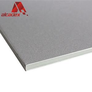 Alcadex огнестойкие А2 огнестойкие негорючие алюминиевые облицовочные сэндвич-панели алюминиевые композитные стеновые панели - Product Image 4
