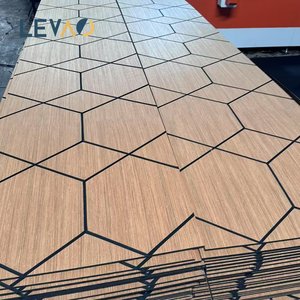 Chất lượng cao cách âm tấm Tường MDF akupanel gỗ Slatted Acoustic Bảng điều chỉnh cho trang trí nội thất tường và trần nhà - Product Image 1